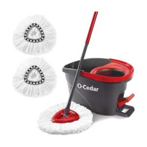 The Best Mop for Wood Floors Option: O-Cedar Easywring Spin Mop & Bucket